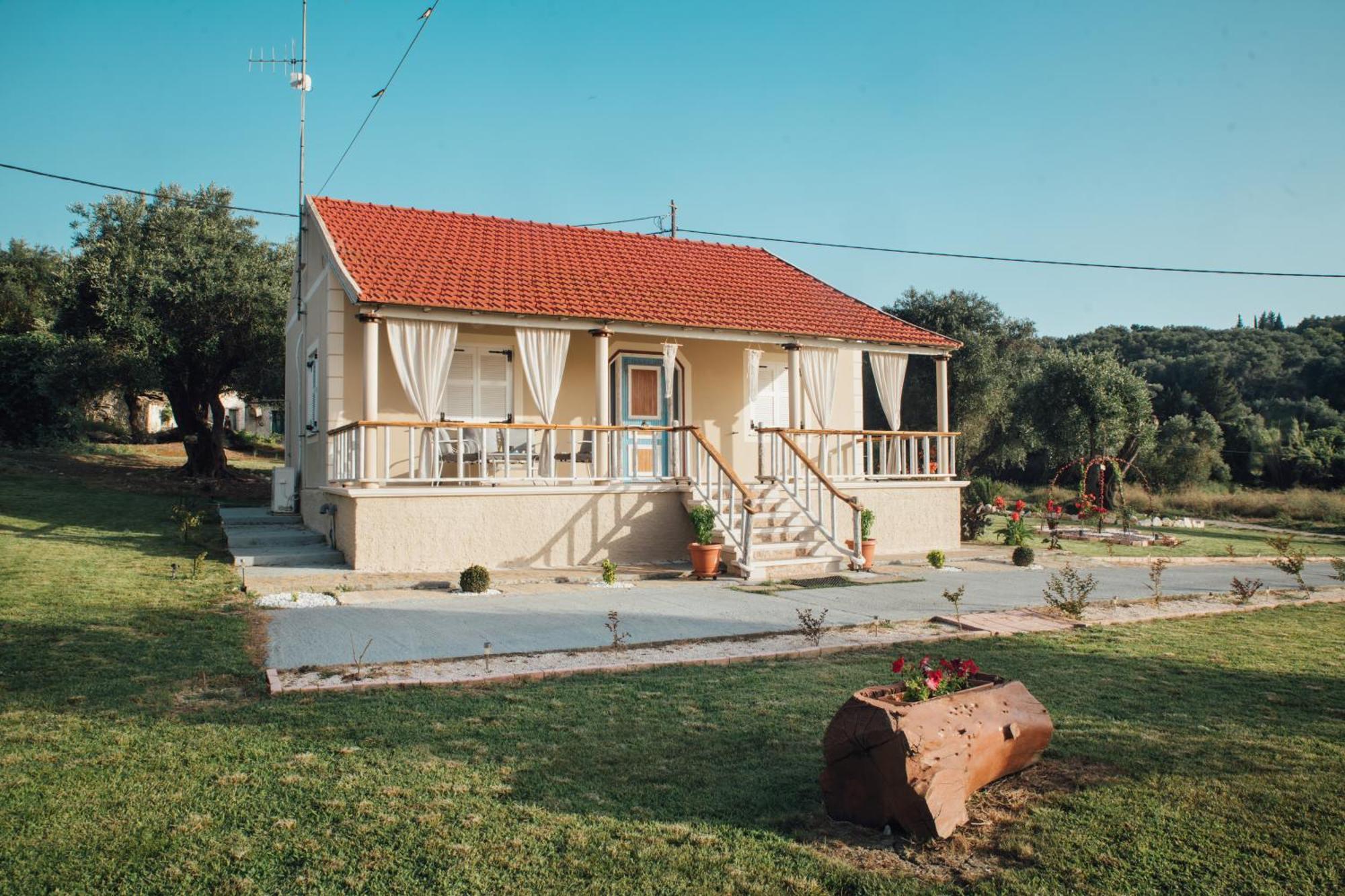 Villa Christa Arillas Agiou Georgiou Esterno foto